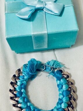 Aurelia Bidderman ,Turquoise Braided Chain Bracelet - Unbranded Women’s Jewelry